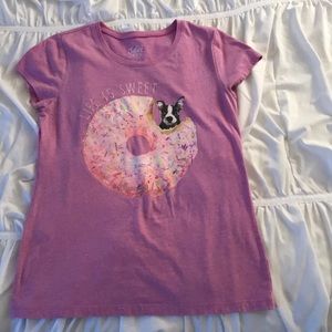 Girls purple T-shirt